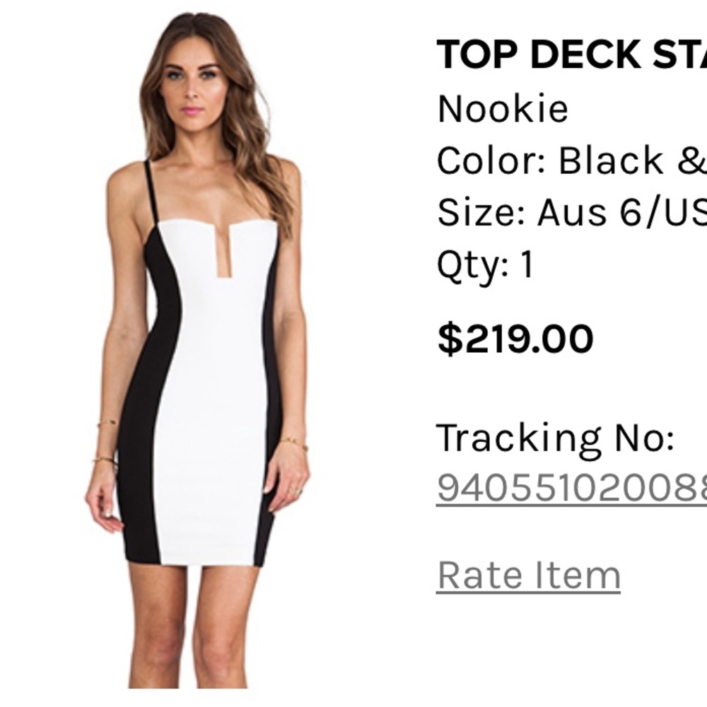 Nookie Stadium Bustier Dress